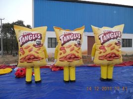 Pvc Coated 6-7 Ft Inflatable Walking Costume