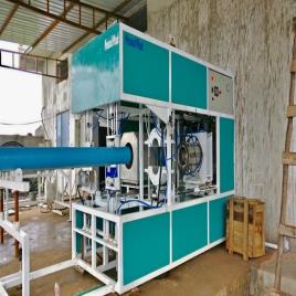 PVC Drain Pipe Belling Machine