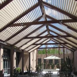 Industrial PVC Roof Louvers