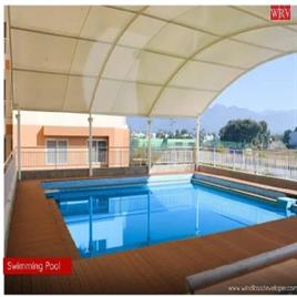 PVC Modular Swimming Pool Shed