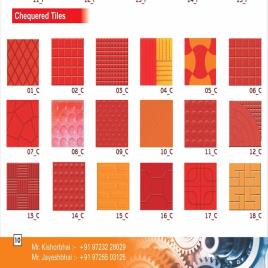 PVC Zig-Zag Tile Mould, 40mm