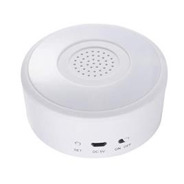 SmartiQo Zigbee Smart Siren Device with Battery