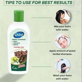 Quest Amla Herbal Shampoo Twin Pack