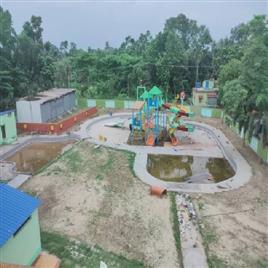 Water Park Rain Dance Setup Equipment