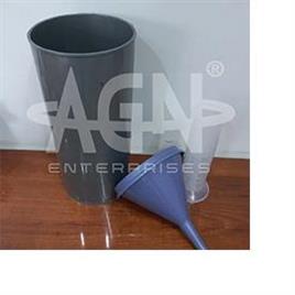 Metal Rain Gauge Apparatus - With Plastic Cylinder