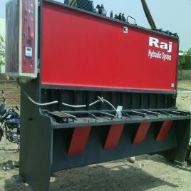Semi Hydraulic Steel Shear