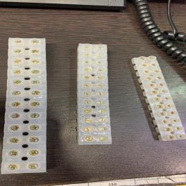 Rama 12 Way PVC Connector Strip, 16A