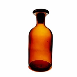 Amber Plastic Reagent Bottle
