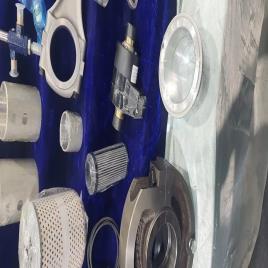 Industrial Reciprocating Compressor Oil Pump & Filter