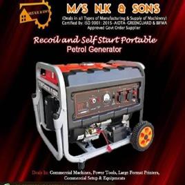 Recoil/Self Start Petrol Generator
