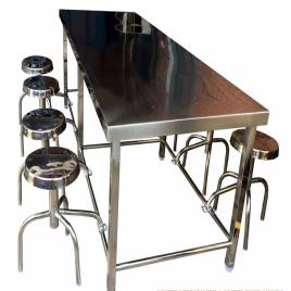 Rectangular SS Dining Table