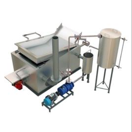 Rectangular Batch Fryer Equipment, 2 HP