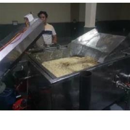 Rectangular Batch Fryer Machine