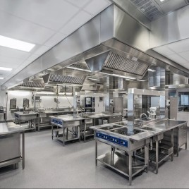 Rectangular Industrial Kitchen Hood