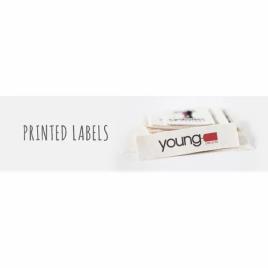 Custom Plastic Rectangular Label