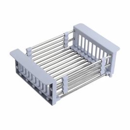 Glossy White Rectangular PVC Basket