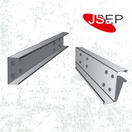 Rectangular Galvanized Iron Purlins, 1.5mm Thickness