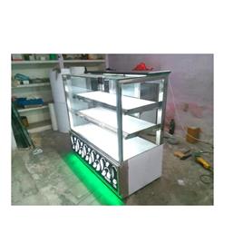 Rectangular Metal Shop Display Counter