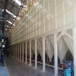 Rectangular Grain Storage Unit