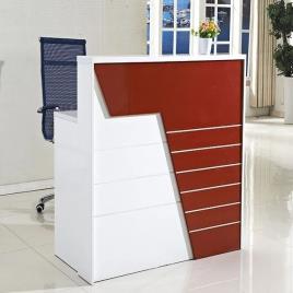 Rectangular Office Reception Desk, No Storage