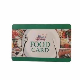 Rectangular PVC Food Court Access Card