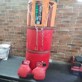 Red Orange Heavy Punching Bag