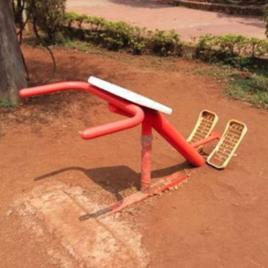 3 Feet Gym Back Extension Machine