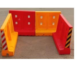 Red Yellow LLDPE Plastic Barrier