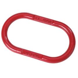 Red Stainless Steel Oblong Master Link