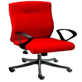 Red Revolving Office Seating