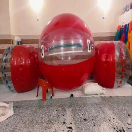 Red Rubber Balloon Water Ball