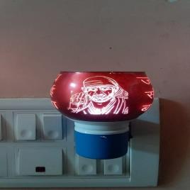 Red Kapoor Dani Lamp