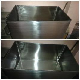 Commercial Sink with Pads