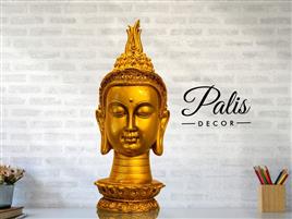 Religious Brass Buddha Sculpture, Home Decor