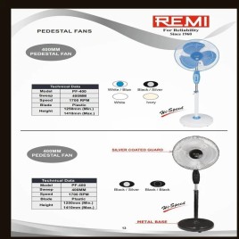 Remi Industrial Fan, 400 mm