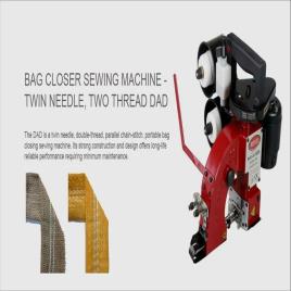 REVO Twin Needle Bag Closer Machine, DAD