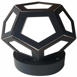 Revolving Pentagon Lamp