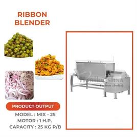 Semi-Automatic Ribbon Blender Machine