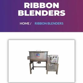 Ribbon Mixing Machine, 100L Capacity
