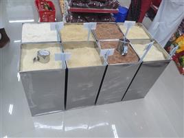 Stainless Steel Rice Storage Bin