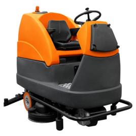 Automated Ride-On Scrubber