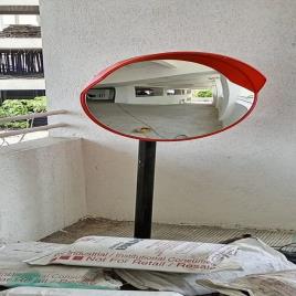 Fiber Moulded Road Safety Mirror