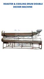 Double Decker Roaster Cooling Drum Machine