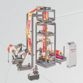 Roll Twist Gusseting Machine