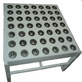 Roller Ball Transfer Conveyor, 150 Kg/Feet Capacity