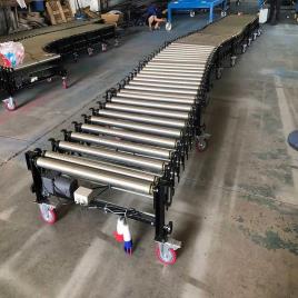 Roller Stainless Steel Flexible Inclined Conveyor
