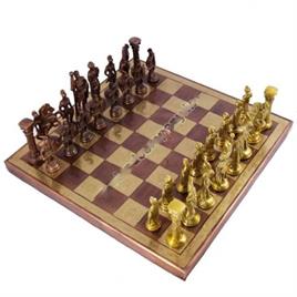 Roman Brass Chess Set Equipment