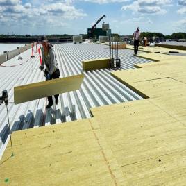 Steel Industrial Roof Insulation