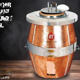 Rose Gold Barrel Cooking Tandoor