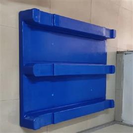 Blue Roto Molded HDPE Pallets with Structure